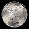 Image 2 : 1925-p Peace Dollar $1 Grades Choice+ Unc