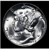 Image 2 : 1945-p Mercury Dime 10c Grades Choice+ Unc