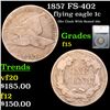 Image 1 : 1857 Flying Eagle Cent FS-402 1c Graded f15 By SEGS