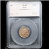 Image 4 : 1857 Flying Eagle Cent FS-402 1c Graded f15 By SEGS