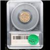 Image 5 : 1857 Flying Eagle Cent FS-402 1c Graded f15 By SEGS