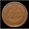 Image 3 : 1874 Indian Cent 1c Grades vg, very good