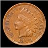 Image 2 : 1902 Indian Cent 1c Grades Choice AU