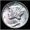 Image 2 : 1941-p Mercury Dime 10c Graded ms66+ By SEGS