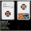 Image 1 : NGC 1962-d Lincoln Cent 1c Graded ms65 rd By NGC