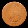 Image 2 : 1869 Indian Cent 1c Graded ag3 By SEGS