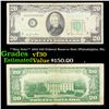 Image 1 : **Star Note** 1950 $20 Federal Reserve Note (Philadelphia, PA) Grades vf++
