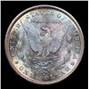 Image 3 : 1899-o Morgan Dollar Colorully Toned $1 Graded ms63+ By SEGS