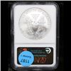 Image 3 : NGC 2006 Silver Eagle Dollar $1 Graded GEM Unc By NGC