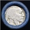 Image 2 : Buffalo Nickel Shotgun Roll in Old Bank Style 'Bell Telephone' Wrapper 1920 & D Mint Ends