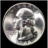 Image 2 : 1946-s Washington Quarter 25c Grades GEM++ Unc