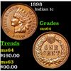 Image 1 : 1898 Indian Cent 1c Grades Choice Unc