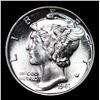 Image 2 : 1941-p Mercury Dime 10c Grades GEM++ Unc