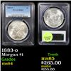 Image 1 : PCGS 1883-o Morgan Dollar $1 Graded ms64 By PCGS