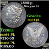 Image 1 : 1898-p Morgan Dollar $1 Grades Choice Unc PL
