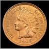 Image 2 : 1909 Indian Cent 1c Graded ms66 rd By SEGS