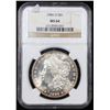 Image 2 : NGC 1904-o Morgan Dollar $1 Graded ms64 By NGC