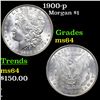 Image 1 : 1900-p Morgan Dollar 1 Grades Choice Unc