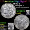 Image 1 : ***Auction Highlight*** 1896-o Morgan Dollar $1 Graded Select Unc BY USCG (fc)