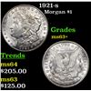 Image 1 : 1921-s Morgan Dollar $1 Grades Select+ Unc