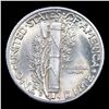 Image 3 : ***Auction Highlight*** 1942/1-d Mercury Dime 10c Graded ms64 FSB By SEGS (fc)