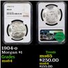 Image 1 : NGC 1904-o Morgan Dollar $1 Graded ms64 By NGC