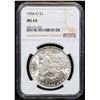 Image 2 : NGC 1904-o Morgan Dollar $1 Graded ms64 By NGC