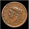 Image 2 : 1838 Coronet Head Large Cent 1c Grades vf+