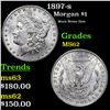 Image 1 : 1897-s Morgan Dollar 1 Grades Select Unc