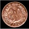 Image 3 : 1900 Indian Cent 1c Grades Unc Details