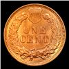 Image 3 : 1908 Indian Cent 1c Grades Choice Unc RD