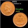 Image 1 : 1905 Indian Cent 1c Grades Choice AU
