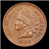 Image 2 : 1908 Indian Cent 1c Grades Choice AU/BU Slider+