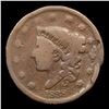 Image 2 : 1838 Coronet Head Large Cent 1c Grades vg+