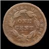 Image 3 : 1838 Coronet Head Large Cent 1c Grades vg+