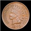 Image 2 : 1902 Indian Cent 1c Grades Select Unc RD