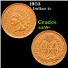 Image 1 : 1903 Indian Cent 1c Grades Choice AU/BU Slider+