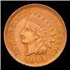 Image 2 : 1904 Indian Cent 1c Grades Select AU