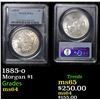 Image 1 : PCGS 1885-o Morgan Dollar $1 Graded ms64 By PCGS