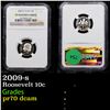 Image 1 : Proof NGC 2009-s Roosevelt Dime 10c Graded pr70 dcam By NGC