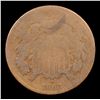 Image 2 : 1866 Two Cent Piece 2c Grades vg, very good