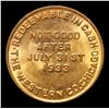 Image 3 : 1933 DR WEST 2 1/2 CENTS TOKEN Grades NG
