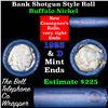 Image 1 : Buffalo Nickel Shotgun Roll in Old Bank Style 'Bell Telephone'  Wrapper 1923 & d Mint Ends