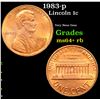 Image 1 : 1983-p Lincoln Cent 1c Grades Choice+ Unc RB