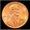 Image 2 : 1983-p Lincoln Cent 1c Grades Choice+ Unc RB