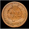 Image 3 : 1887 Indian Cent 1c Grades vg+