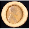 Image 2 : Mixed small cents 1c orig shotgun roll, 1916-d Wheat Cent, 1892 Indian Cent other end, Brinks Wrapp
