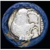 Image 3 : Buffalo Nickel Shotgun Roll in Old Bank Style 'Bell Telephone'  Wrapper 1925 & d Mint Ends