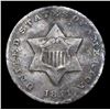 Image 2 : 1851 Three Cent Silver 3cs Grades vf++