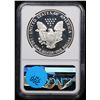 Image 3 : Proof NGC 1988-s Silver Eagle Dollar $1 Graded pr69 DCAM By NGC